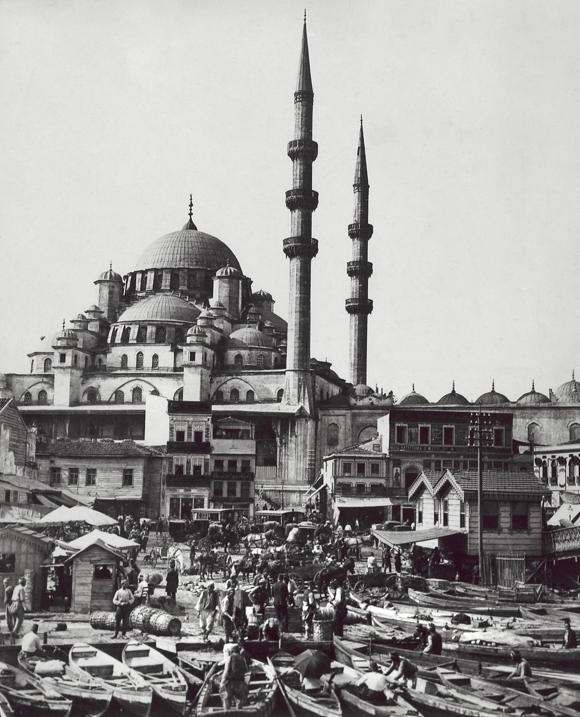 New Valide Mosque, Eminönü, 1903, Moïse Jsraelowitz Constantinople